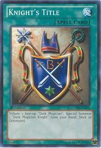 Knight's Title (LCYW-EN072) [Legendary Collection 3: Yugi's World]
