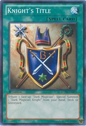 Knight's Title (LCYW-EN072) - Legendary Collection 3: Yugi's World 1st Edition
