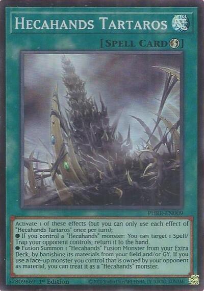 Hecahands Tartaros (Super Rare) (PHRE-EN009) [Phantom Revenge]