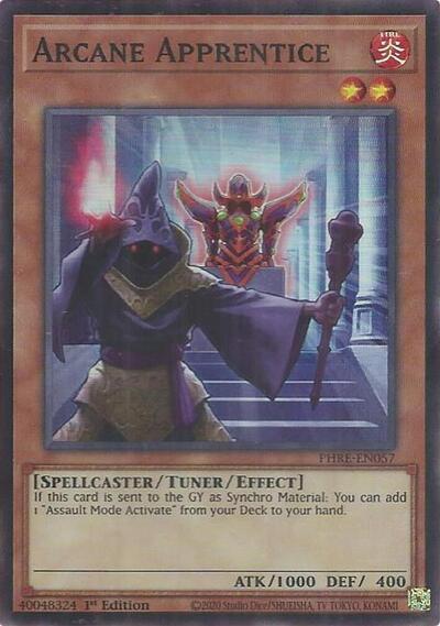 Arcane Apprentice (Super Rare) (PHRE-EN057) [Phantom Revenge]