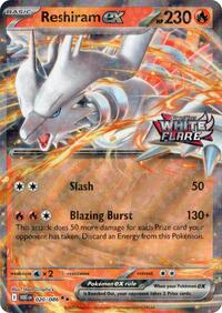 Reshiram ex (White Flare Stamped) (020/086) [Miscellaneous Cards & Products]
