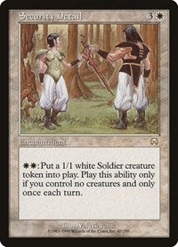 Security Detail (47) [Mercadian Masques]