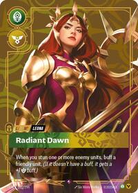 Leona - Radiant Dawn (Metal) (261/298) [Riftbound Organized Play Promotional Cards]