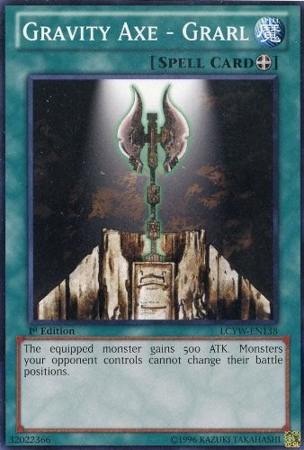 Gravity Axe - Grarl (LCYW-EN138) [Legendary Collection 3: Yugi's World]