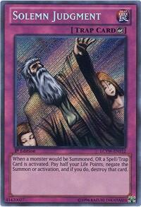 Solemn Judgment (LCYW-EN152) [Legendary Collection 3: Yugi's World]
