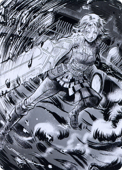 Nahiri, the Unforgiving // Nahiri, the Unforgiving (AONE-080) - Phyrexia: All Will Be One Art Series (Borderless)
