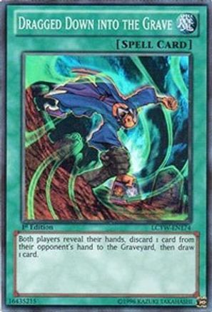 Dragged Down into the Grave (LCYW-EN174) - Legendary Collection 3: Yugi's World 1st Edition