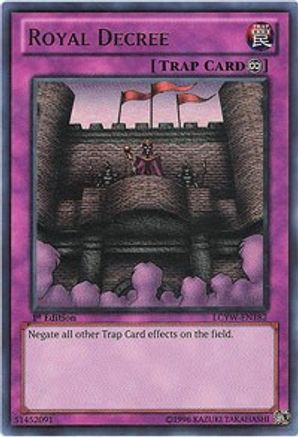Royal Decree (LCYW-EN182) - Legendary Collection 3: Yugi's World 1st Edition