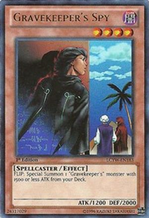 Gravekeeper's Spy (LCYW-EN183) - Legendary Collection 3: Yugi's World 1st Edition