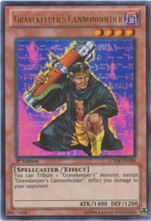 Gravekeeper's Cannonholder (LCYW-EN188) - Legendary Collection 3: Yugi's World Unlimited