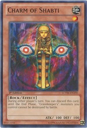 Charm of Shabti (LCYW-EN190) - Legendary Collection 3: Yugi's World 1st Edition