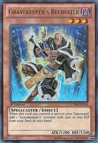 Gravekeeper's Recruiter (LCYW-EN193) [Legendary Collection 3: Yugi's World]