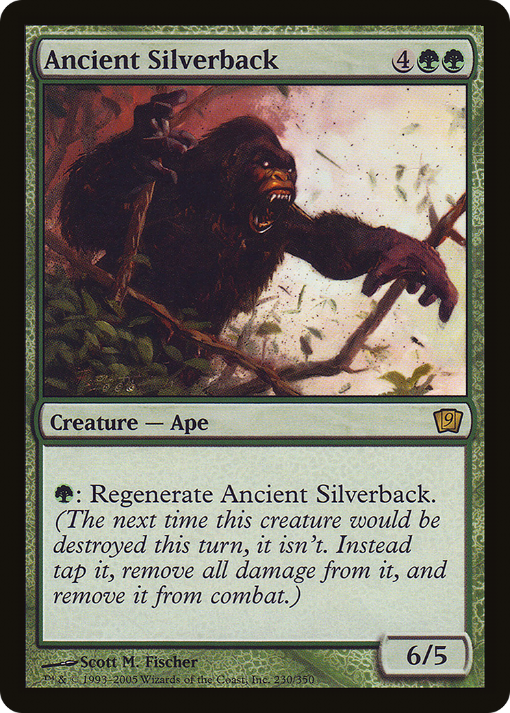 Ancient Silverback (9ED-230★) - 9th Edition Foil