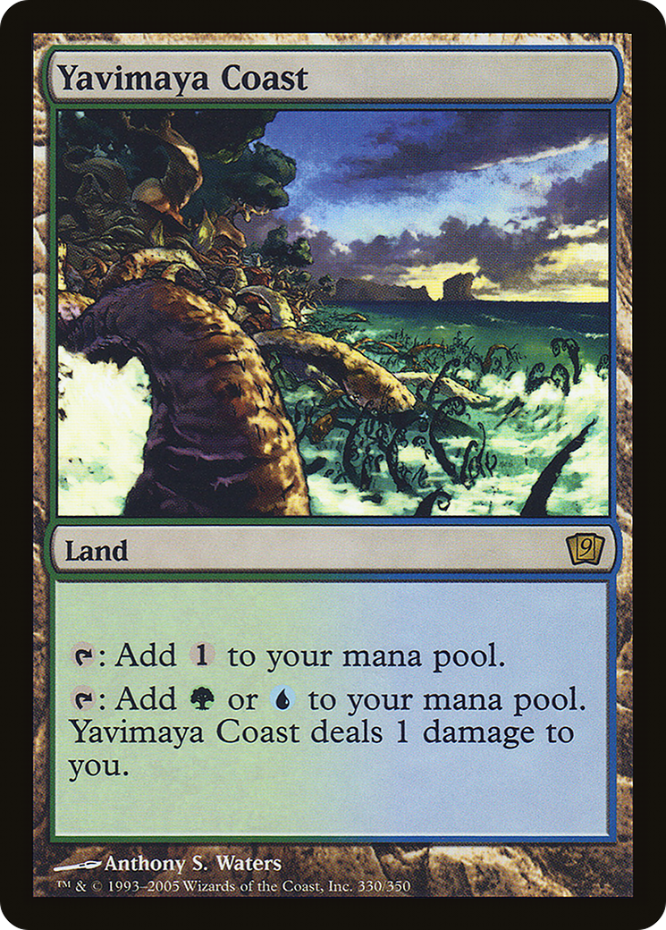 Yavimaya Coast (9ED-330★) - 9th Edition