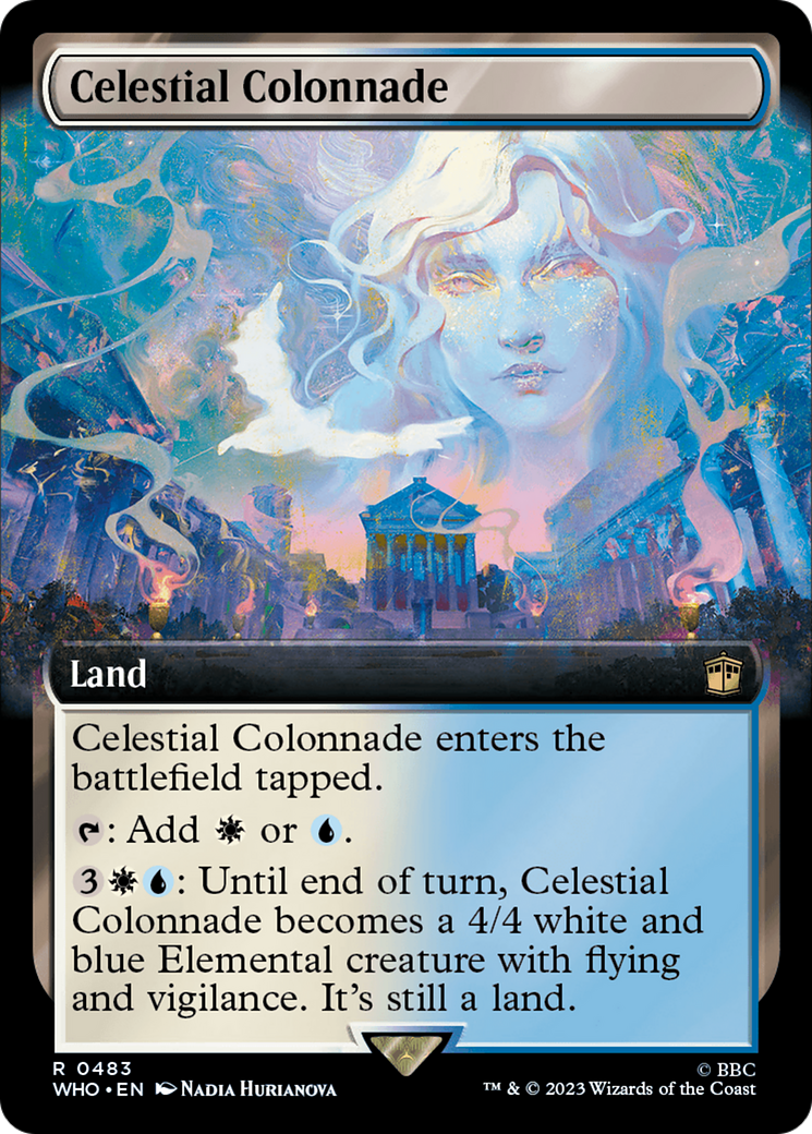 Celestial Colonnade (Extended Art) (WHO-483) - Doctor Who: (Extended Art) Foil