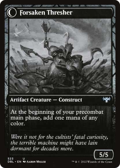 Foreboding Statue (DBL-523) - Innistrad: Double Feature: (Double Faced Transform)