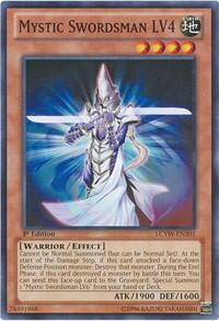 Mystic Swordsman LV4 (LCYW-EN201) [Legendary Collection 3: Yugi's World]