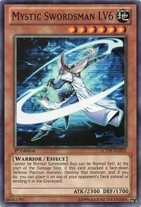 Mystic Swordsman LV6 (LCYW-EN202) [Legendary Collection 3: Yugi's World]