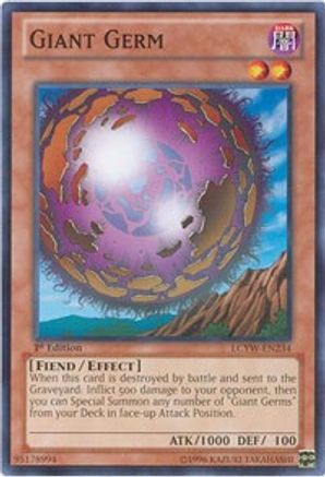 Giant Germ (LCYW-EN234) - Legendary Collection 3: Yugi's World 1st Edition