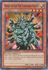 Manju of the Ten Thousand Hands (LCYW-EN250) [Legendary Collection 3: Yugi's World]