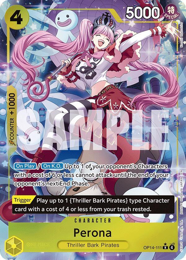 Perona - OP14-111 (Alternate Art) (OP14-111) [The Azure Sea's Seven]