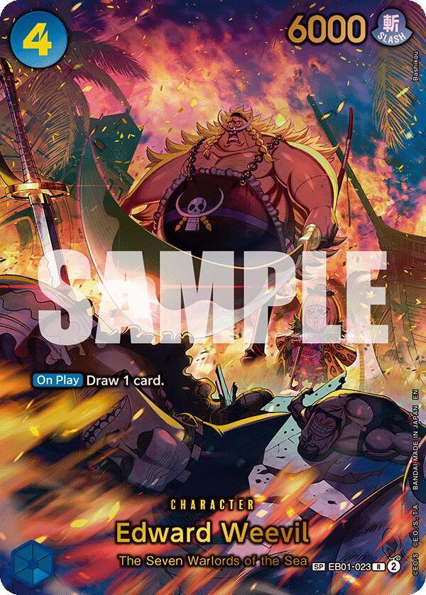 Edward Weevil - EB01-023 (SP) (EB01-023) [The Azure Sea's Seven]