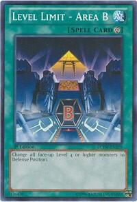 Level Limit - Area B (LCYW-EN279) [Legendary Collection 3: Yugi's World]
