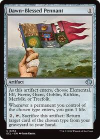 Dawn-Blessed Pennant (254) [Lorwyn Eclipsed]