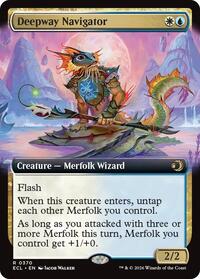 Deepway Navigator (Extended Art) (370) [Lorwyn Eclipsed]