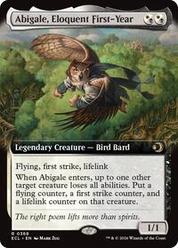 Abigale, Eloquent First-Year (Extended Art) (368) [Lorwyn Eclipsed]
