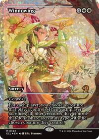 Winnowing (Showcase) (Fracture Foil) (392) [Lorwyn Eclipsed]