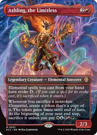 Ashling, the Limitless (Borderless) (1) [Commander: Lorwyn Eclipsed]