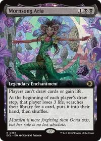 Mornsong Aria (Extended Art) (361) [Lorwyn Eclipsed]