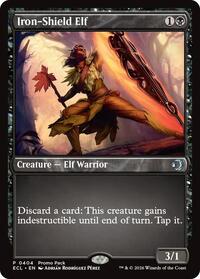 Iron-Shield Elf (404) [Promo Pack: Lorwyn Eclipsed]