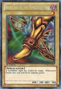 Right Leg of the Forbidden One (LCYW-EN302) [Legendary Collection 3: Yugi's World]