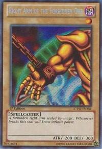 Right Arm of the Forbidden One (LCYW-EN304) [Legendary Collection 3: Yugi's World]