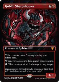 Goblin Sharpshooter (Borderless) (136) [Special Guests]