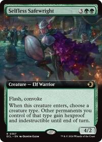 Selfless Safewright (Extended Art) (367) [Lorwyn Eclipsed]