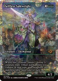 Selfless Safewright (Showcase) (Fracture Foil) (401) [Lorwyn Eclipsed]