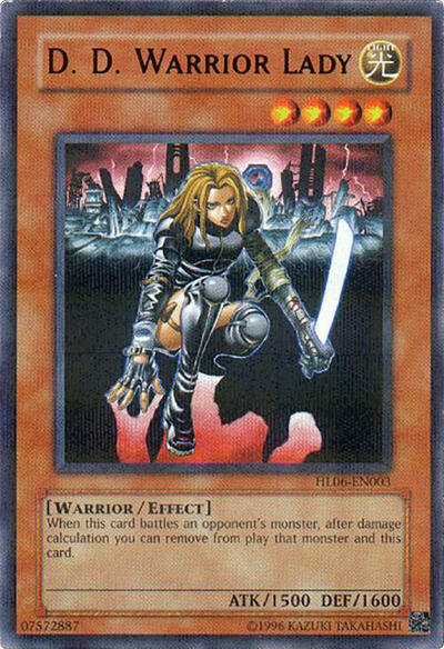 D.D. Warrior Lady (HL06-EN003) [Hobby League 6]