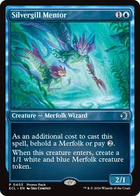 Silvergill Mentor (403) [Promo Pack: Lorwyn Eclipsed]