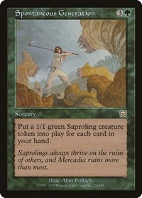 Spontaneous Generation (274) [Mercadian Masques]