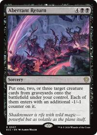 Aberrant Return (7) [Commander: Lorwyn Eclipsed]
