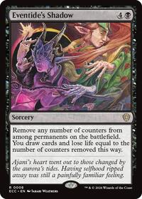 Eventide's Shadow (8) [Commander: Lorwyn Eclipsed]