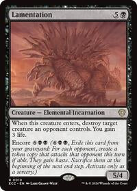 Lamentation (10) [Commander: Lorwyn Eclipsed]