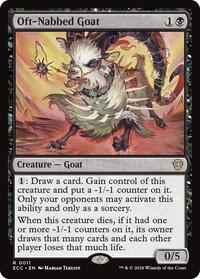 Oft-Nabbed Goat (11) [Commander: Lorwyn Eclipsed]