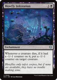Blowfly Infestation (46) [Commander: Lorwyn Eclipsed]