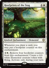 Hoofprints of the Stag (64) [Commander: Lorwyn Eclipsed]
