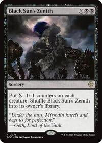 Black Sun's Zenith (71) [Commander: Lorwyn Eclipsed]