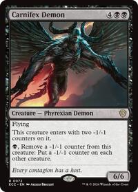 Carnifex Demon (72) [Commander: Lorwyn Eclipsed]